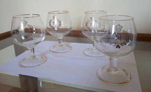 Set bicchieri napoleon bordo - bicchieri,
