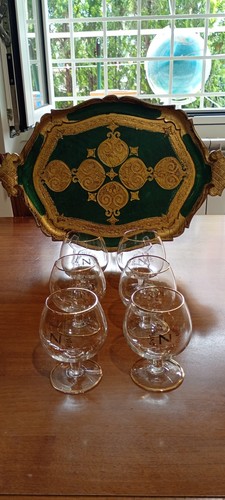 Vassoio fiorentino con - vassoio,